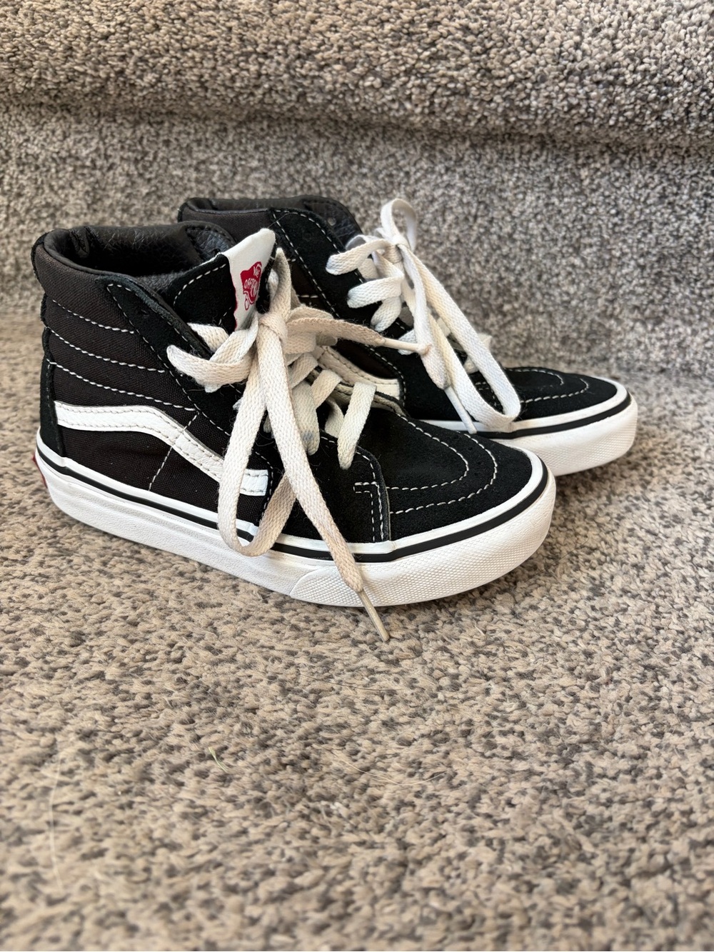 Vans Kids Black High-Tops